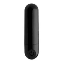 10X Vibrating Metallic Bullet - Black