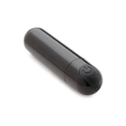 10X Vibrating Metallic Bullet - Black -Sexspielzeug 10x vibrating metallic bullet black3