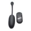 XR Brands 28X Plush Egg & Remote Control - Black