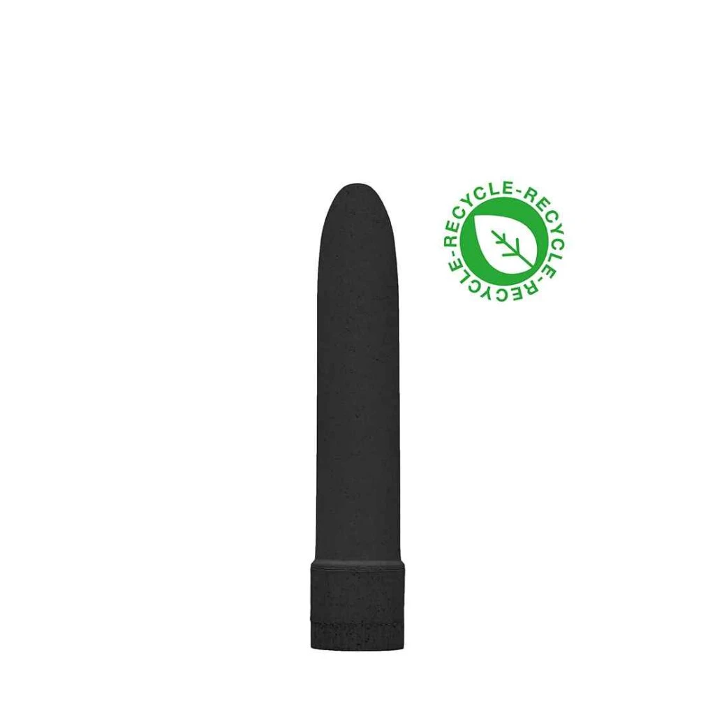 5,5" Vibrator Biodegradable Black 1 5,5" Vibrator Biodegradable Black
