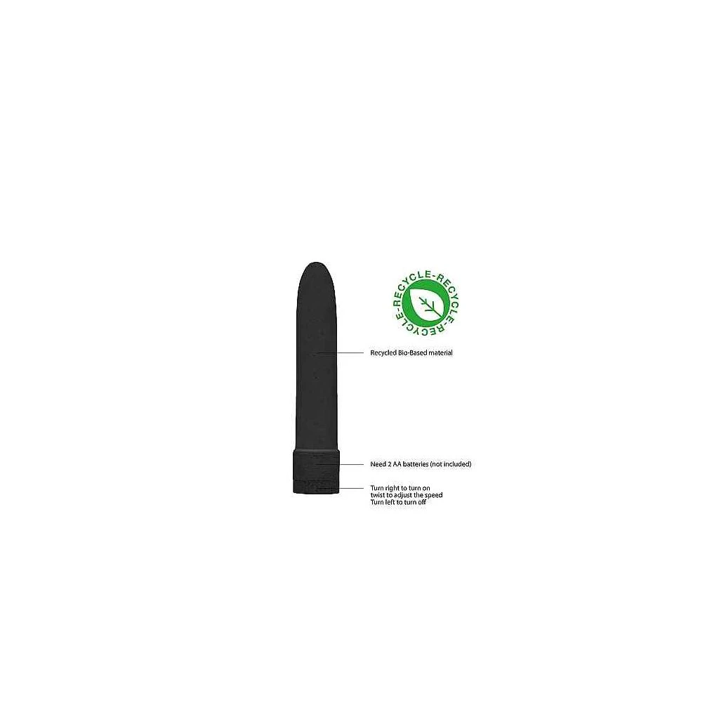 5,5" Vibrator Biodegradable Black 3 5,5" Vibrator Biodegradable Black – Bild 3