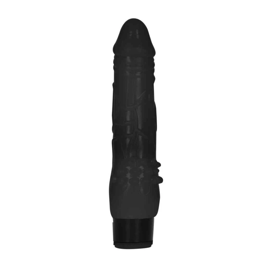 8 Inch Fat Realistic Dildo Vibe Black 2 8 Inch Fat Realistic Dildo Vibe Black – Bild 2