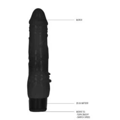 8 Inch Fat Realistic Dildo Vibe Black 6 8 Inch Fat Realistic Dildo Vibe Black -Sexspielzeug 8 inch fat realistic dildo vibe black3