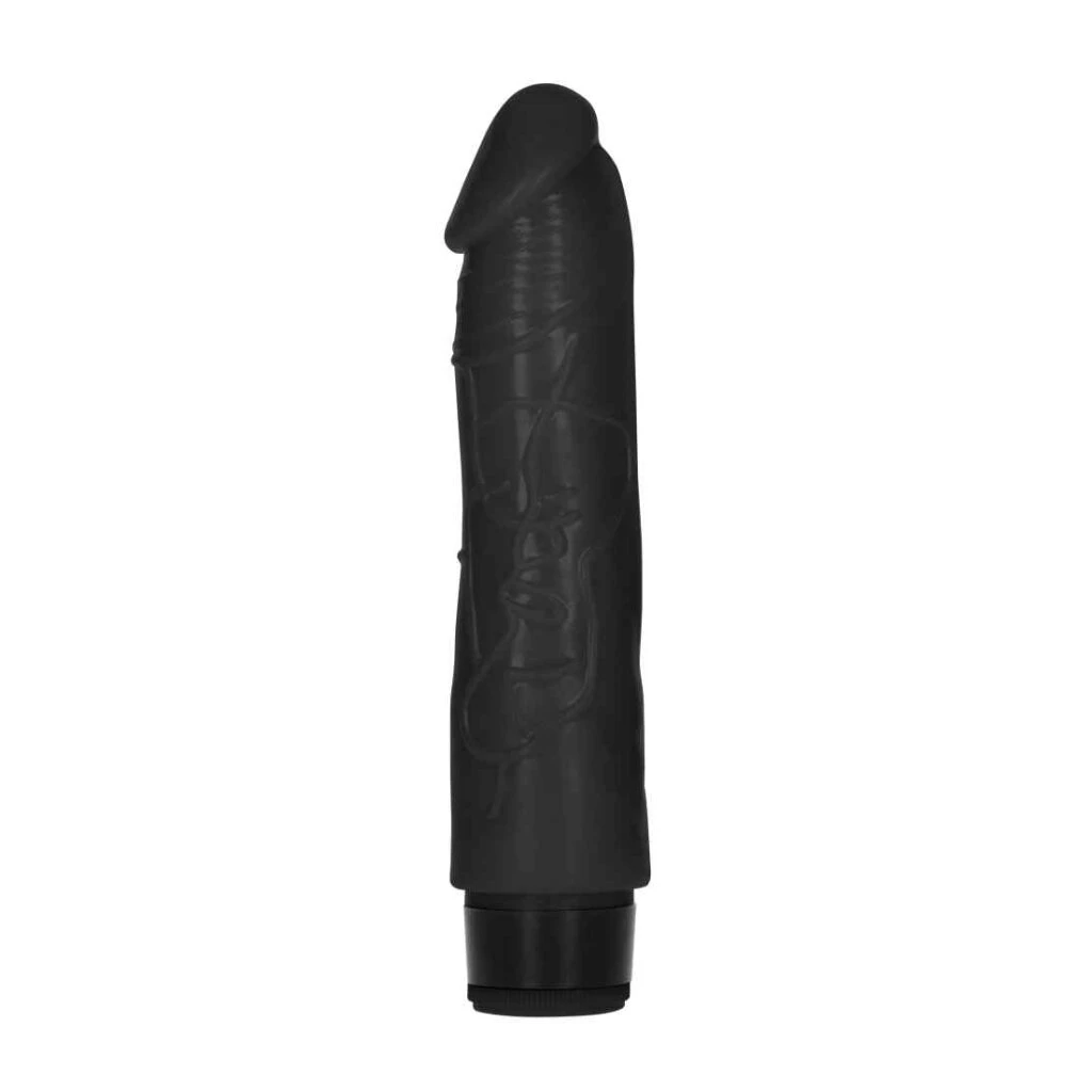 8 Inch Thick Realistic Dildo Vibe Black 1 8 Inch Thick Realistic Dildo Vibe Black