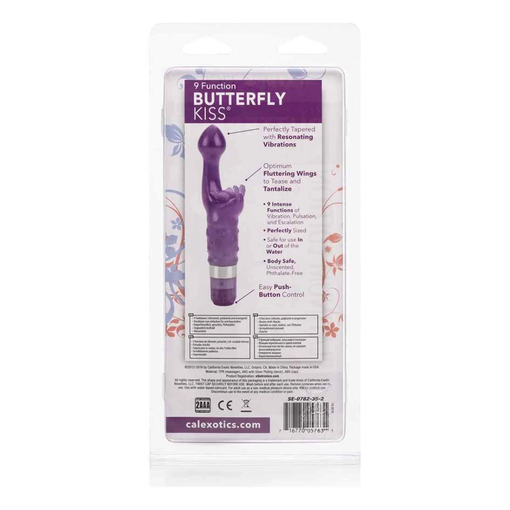 CalExotics 9-Function Butterfly Kiss® Platinum Edition Purple 9 CalExotics 9-Function Butterfly Kiss® Platinum Edition Purple – Bild 9