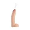 9 Inch Realistic Dual Density Squirting Dildo - Flesh