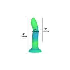 Addiction Rave Dong Blue/Green 14 Addiction Rave Dong Blue/Green -Sexspielzeug addiction rave dong blue green6