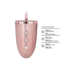 Automatic Rechargeable Breast Pump Set Large Pink -Sexspielzeug automatic rechargeable breast pump set large pink8