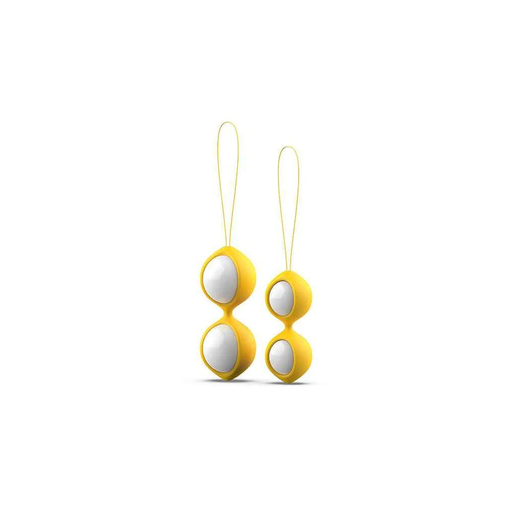 B Swish - Bfit Classic Kegel Balls Marigold 1 B Swish - Bfit Classic Kegel Balls Marigold