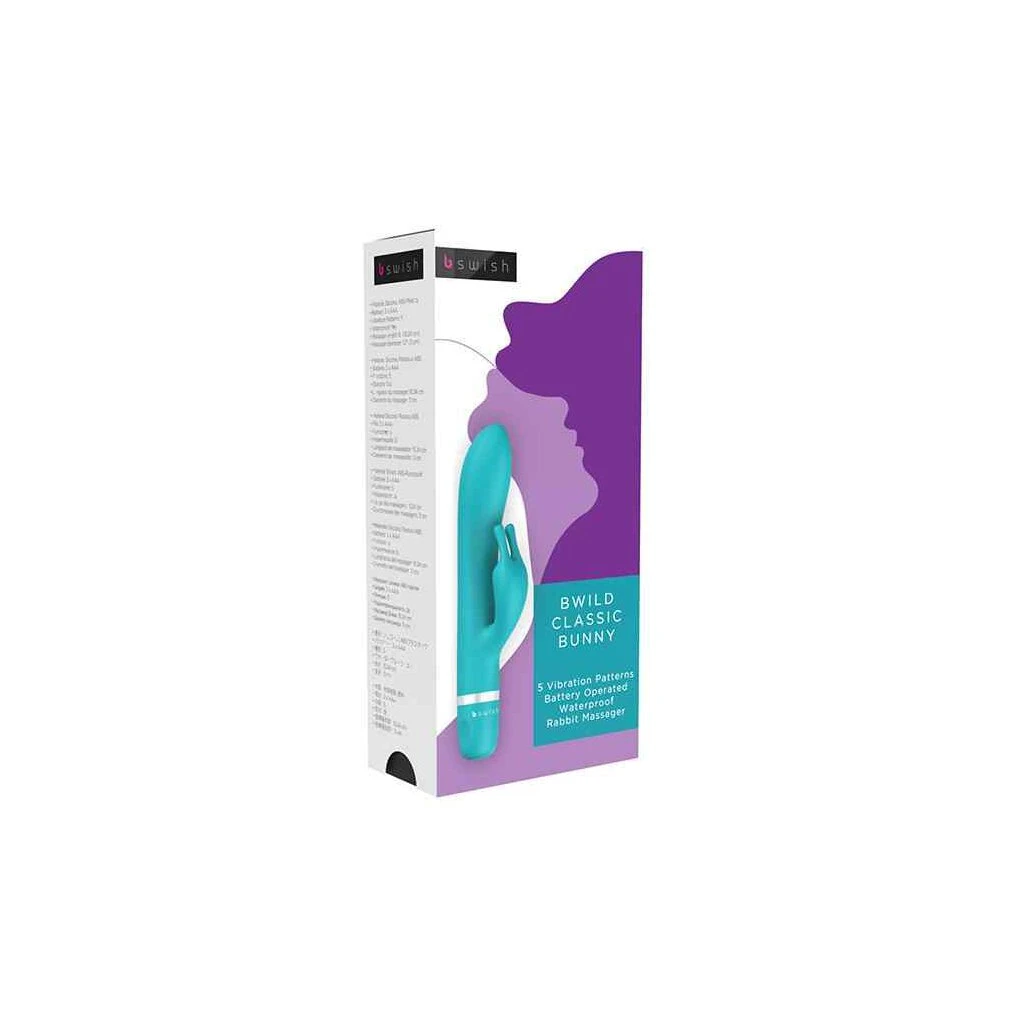 B Swish - Bwild Classic Bunny Rabbit Vibrator Jade 2 B Swish - Bwild Classic Bunny Rabbit Vibrator Jade – Bild 2