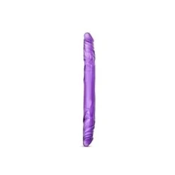 Blush B Yours - 14 Inch Double Dildo Purple