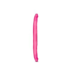 Blush B Yours - 16 Inch Double Dildo Pink