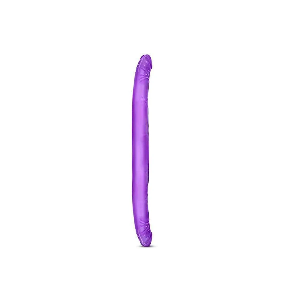 Blush B Yours - 16 Inch Double Dildo Purple 1 Blush B Yours - 16 Inch Double Dildo Purple