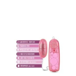Blush B Yours Glitter Power Bullet Pink -Sexspielzeug b yours glitter power bullet pink4
