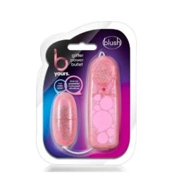 Blush B Yours Glitter Power Bullet Pink -Sexspielzeug b yours glitter power bullet pink6