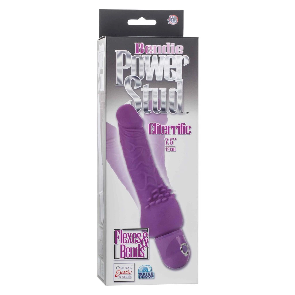 CalExotics Bendie Stud Cliterrific Purple 2 CalExotics Bendie Stud Cliterrific Purple – Bild 2