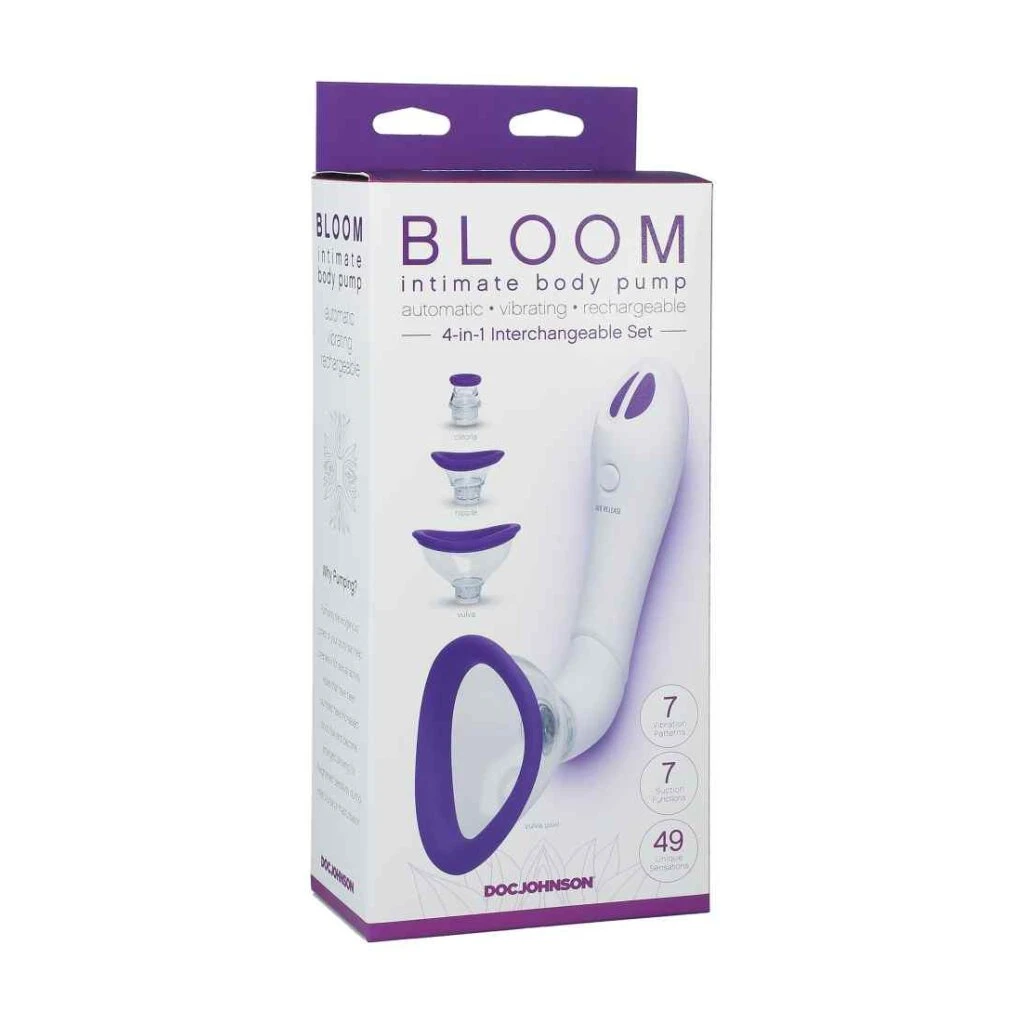 Bloom - Intimate Body Pump - Purple/White 2 Bloom - Intimate Body Pump - Purple/White – Bild 2