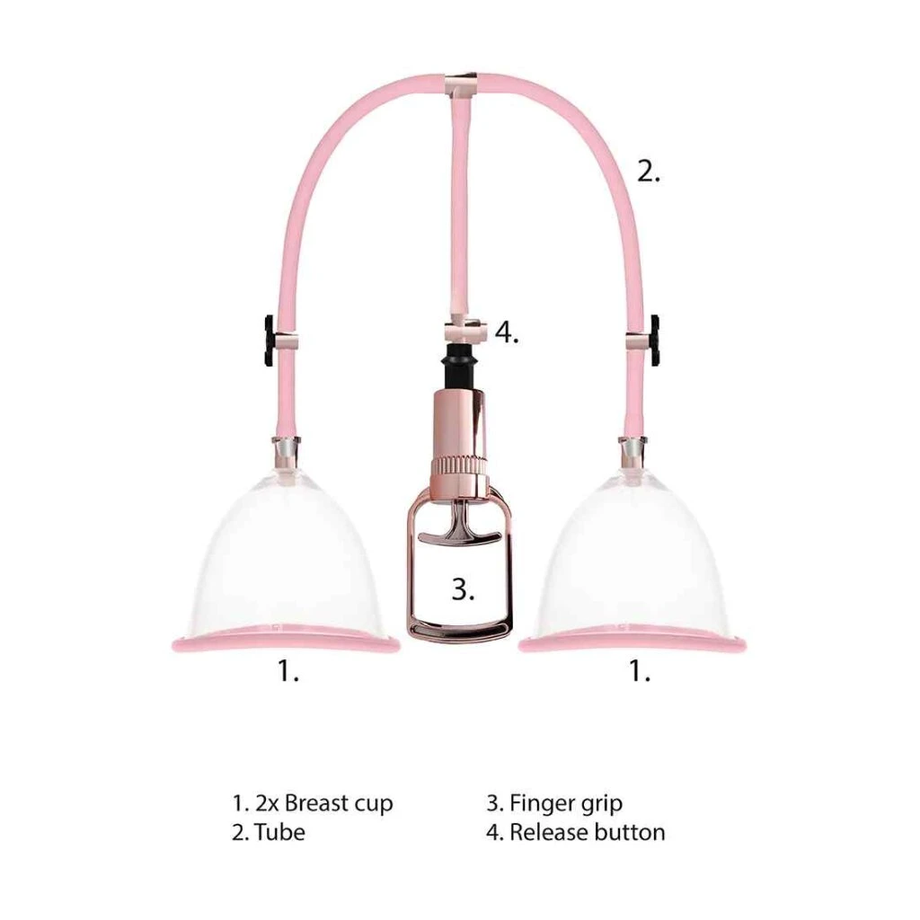 Breast Pump Set Large Rose Gold 10 Breast Pump Set Large Rose Gold – Bild 10