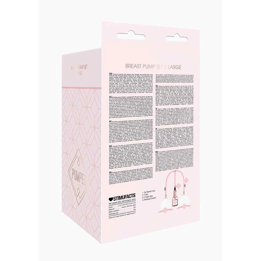 Breast Pump Set Large Rose Gold 3 Breast Pump Set Large Rose Gold – Bild 3