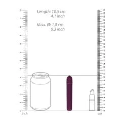 Bullet Vibrator Extra Long Purple 9 Bullet Vibrator Extra Long Purple -Sexspielzeug bullet vibrator extra long purple4