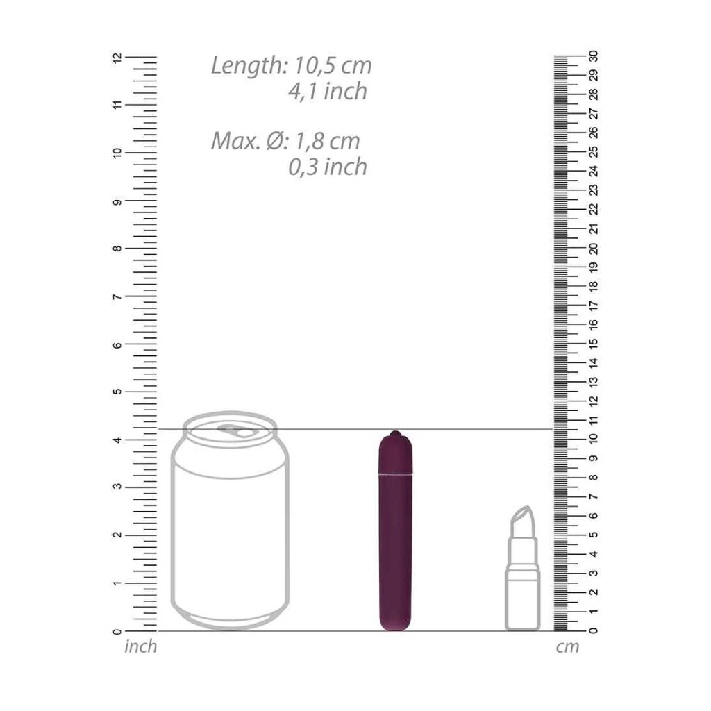 Bullet Vibrator Extra Long Purple 4 Bullet Vibrator Extra Long Purple – Bild 4
