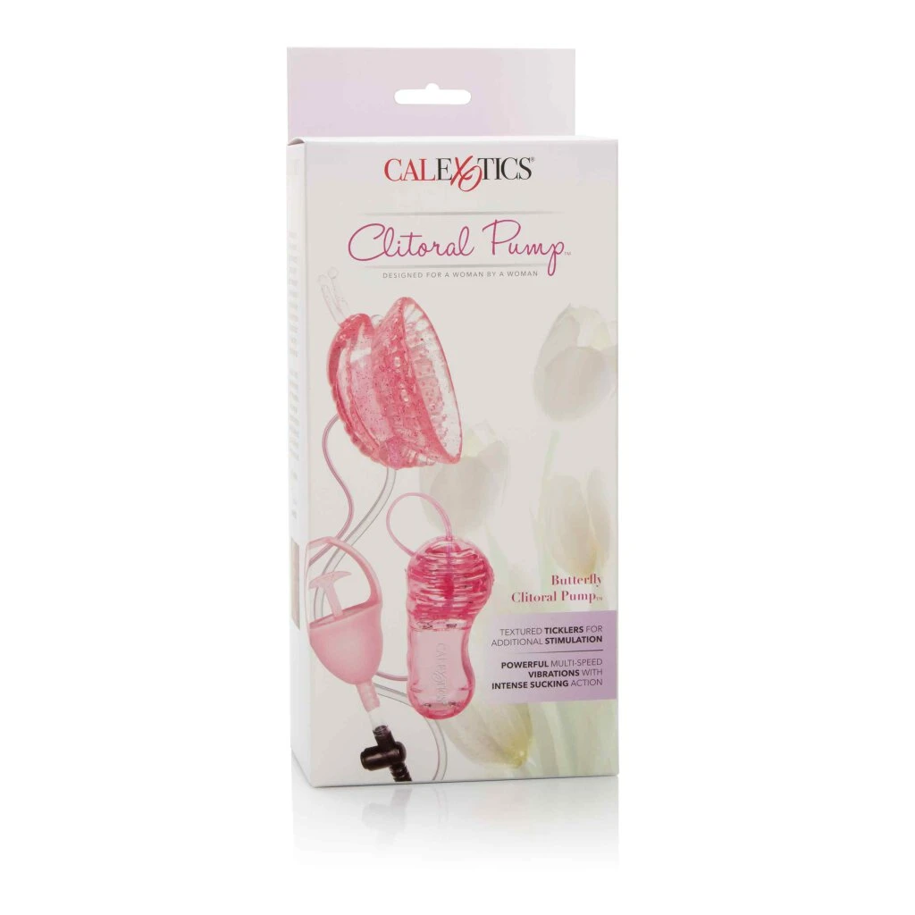 CalExotics Butterfly Clitoral Pump Pink 2 CalExotics Butterfly Clitoral Pump Pink – Bild 2