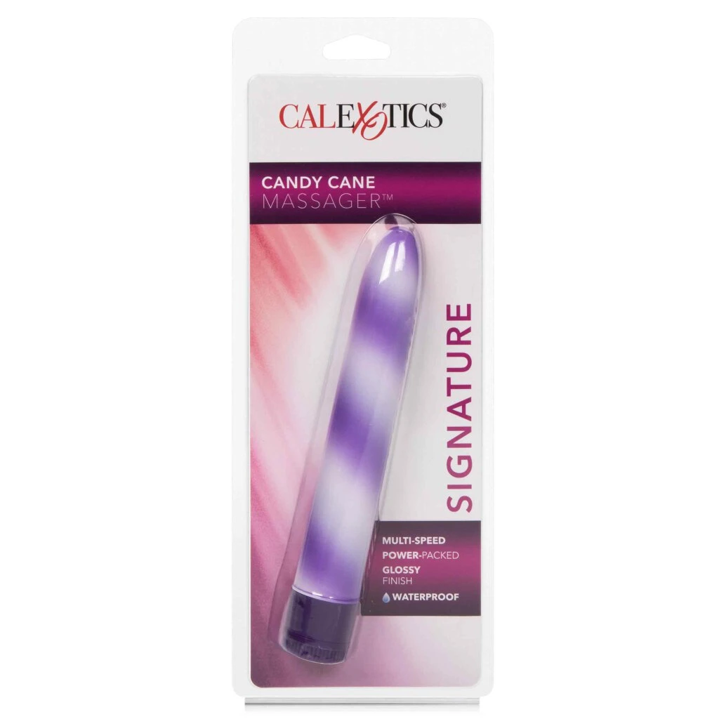 CalExotics Candy Cane Massager Purple 2 CalExotics Candy Cane Massager Purple – Bild 2