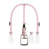 Clitoral & Nipple Pump Set Large Rose Gold