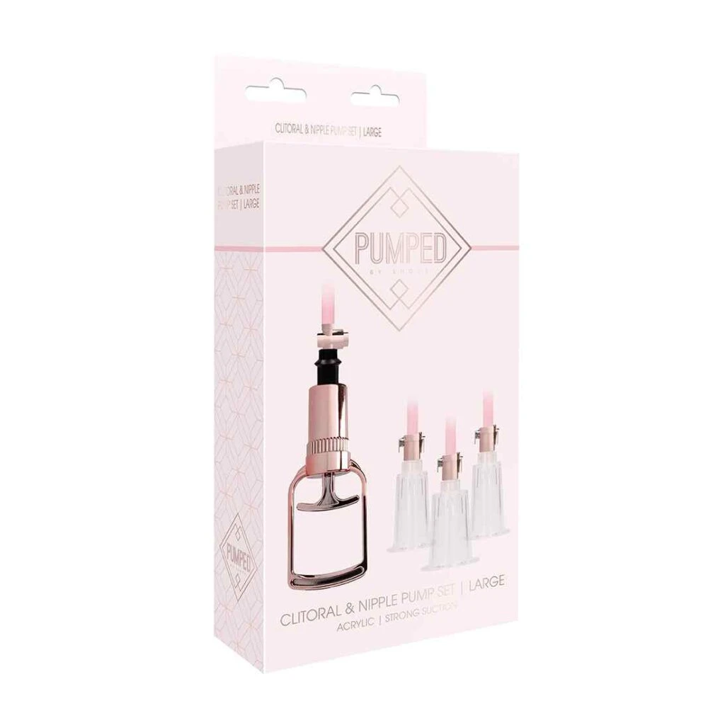 Clitoral & Nipple Pump Set Large Rose Gold 2 Clitoral & Nipple Pump Set Large Rose Gold – Bild 2
