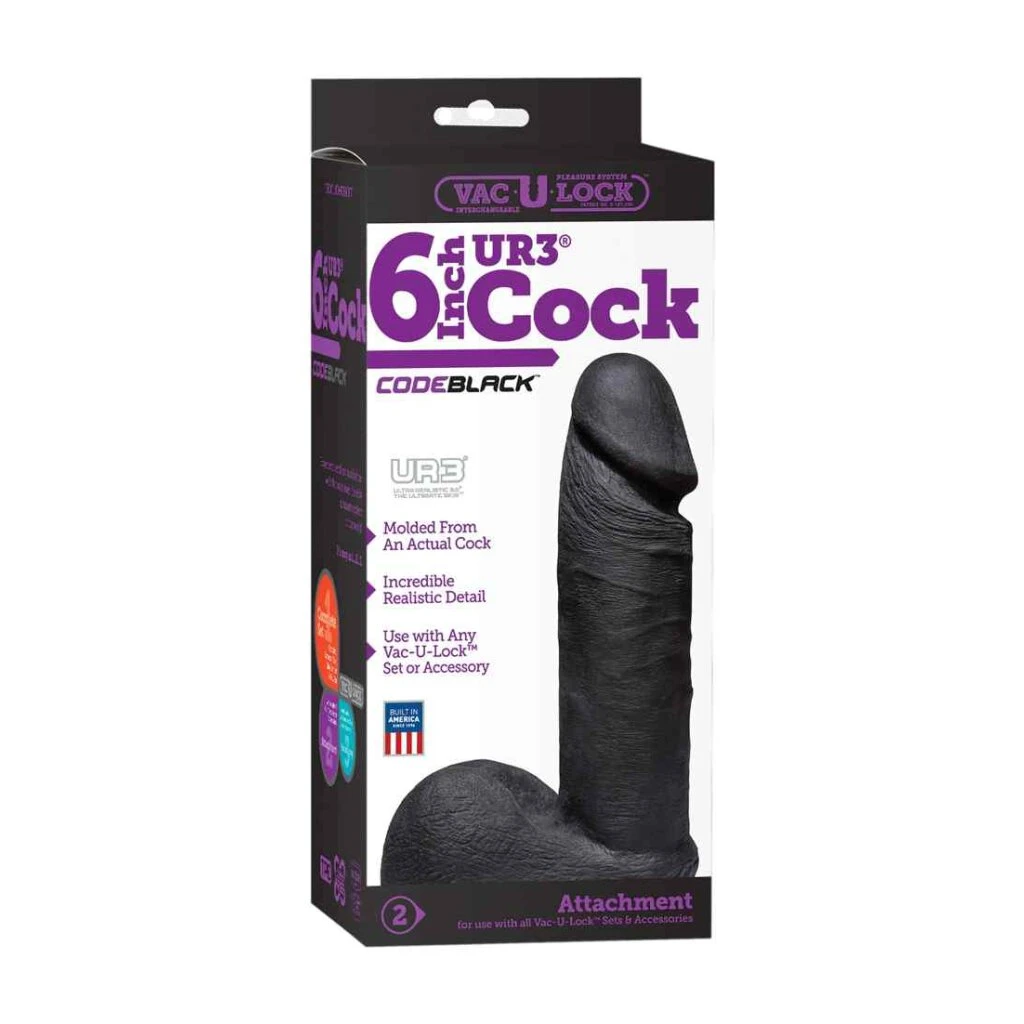 CodeBlack Realistic UR3 Cock 17,5 Cm 2 CodeBlack Realistic UR3 Cock 17,5 Cm – Bild 2