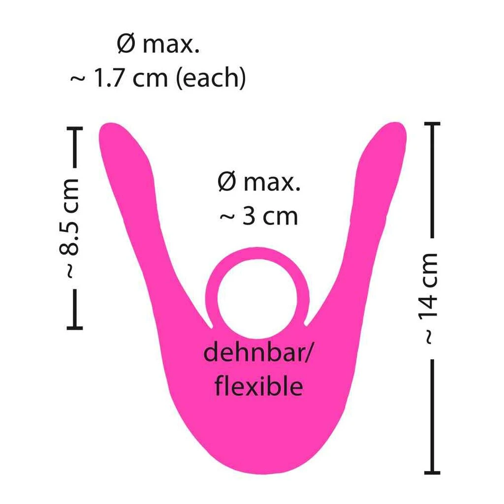 Couples Choice - Multi-function Couple's Vibrator 11 Couples Choice - Multi-function Couple's Vibrator – Bild 11