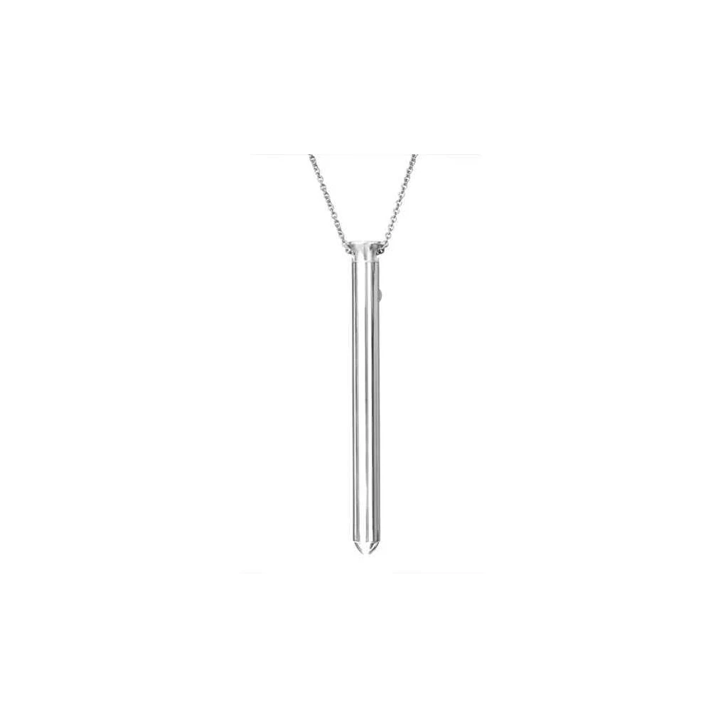 Crave - Vesper Vibrator Necklace Silver 1 Crave - Vesper Vibrator Necklace Silver