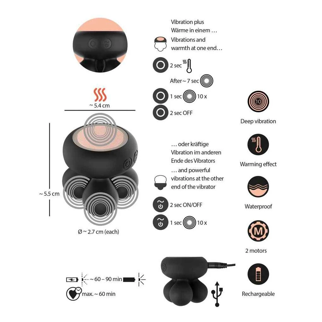 CUPA - Warming Mini Massager 6 CUPA - Warming Mini Massager – Bild 6