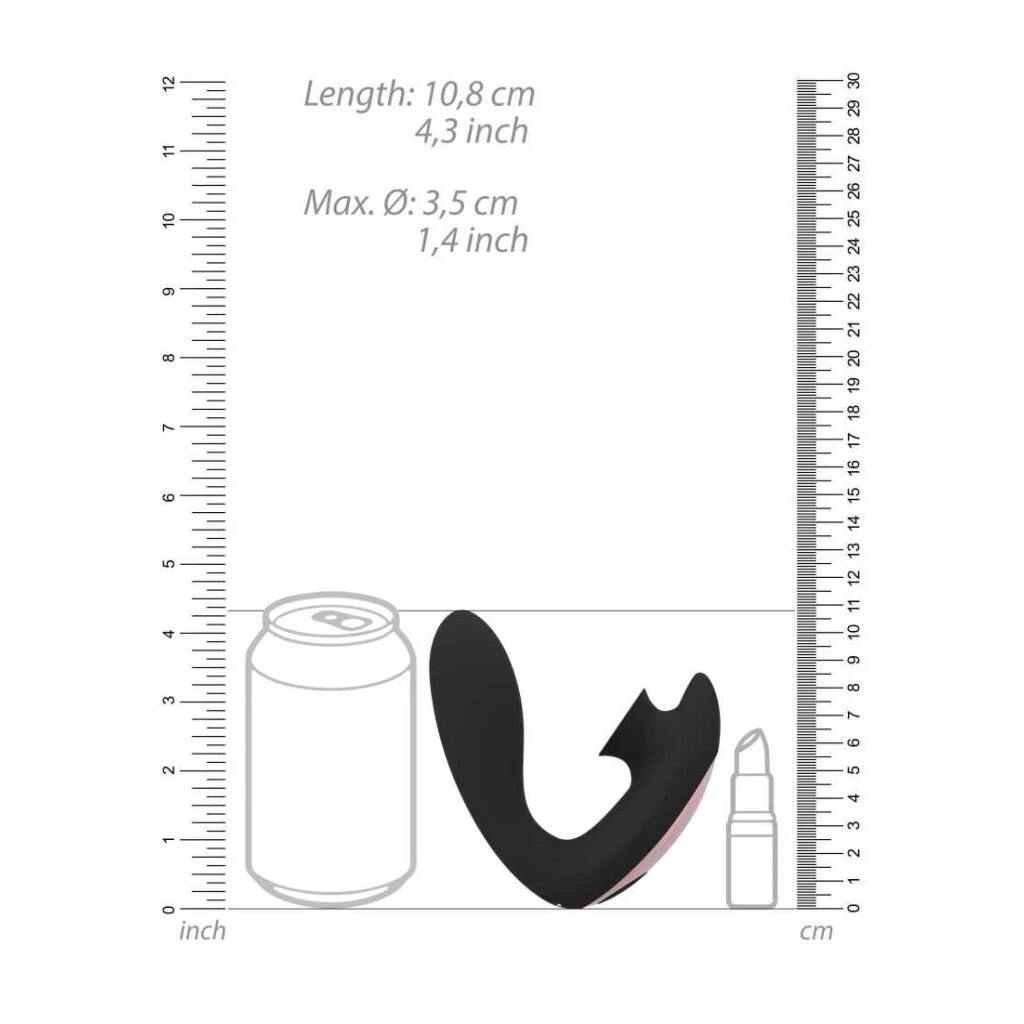 Desirable - Dual Vibrator Black 17 Desirable - Dual Vibrator Black – Bild 17