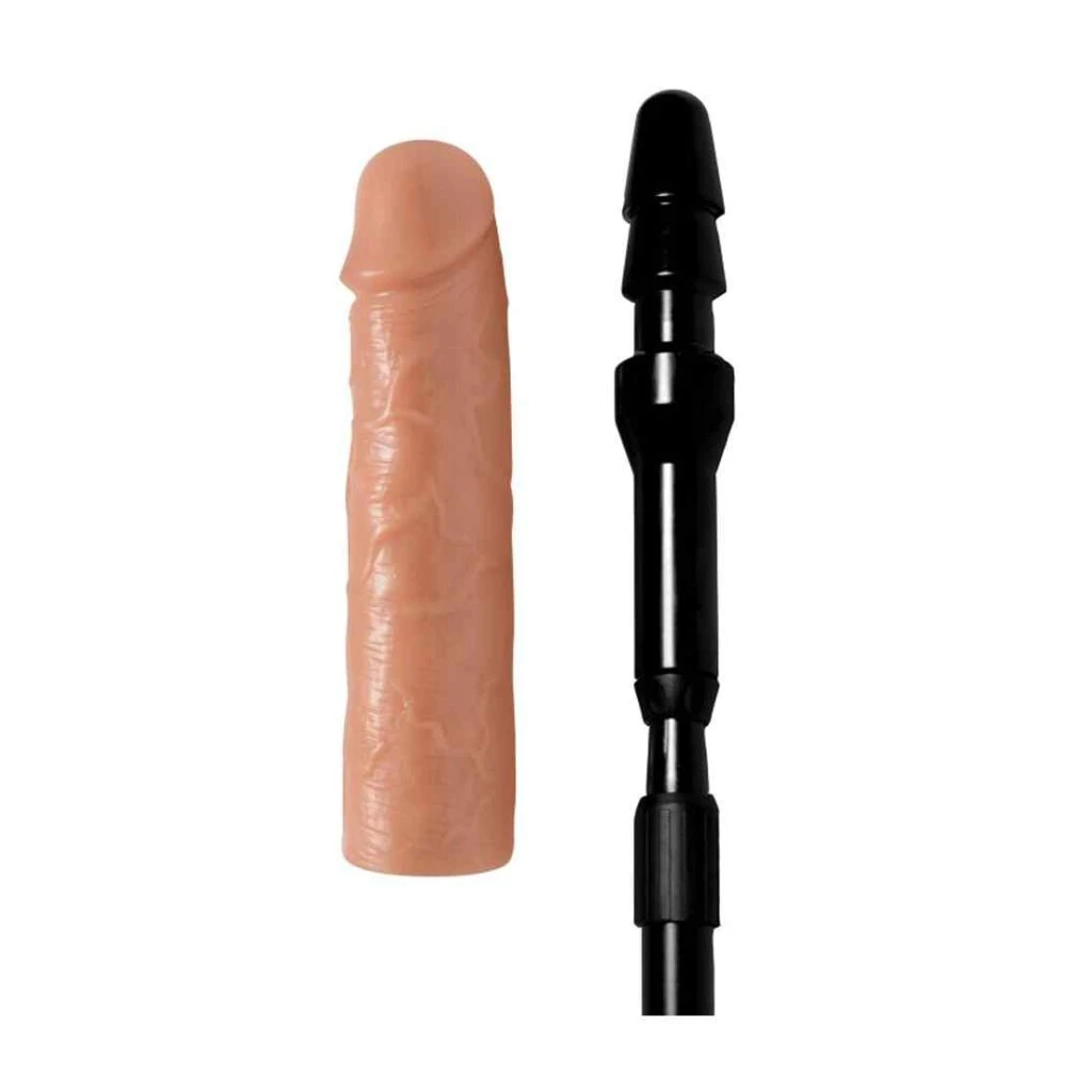 Master Series Dick Stick Retractable Dildo On A Stick - Black 3 Master Series Dick Stick Retractable Dildo On A Stick - Black – Bild 3