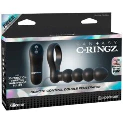 Fantasy C-Ringz Remote Control Double Penetrator