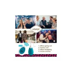 FeelzToys - Anna Vibrating Egg Remote Deep Green 11 FeelzToys - Anna Vibrating Egg Remote Deep Green -Sexspielzeug feelztoys anna vibrating egg remote deep green6