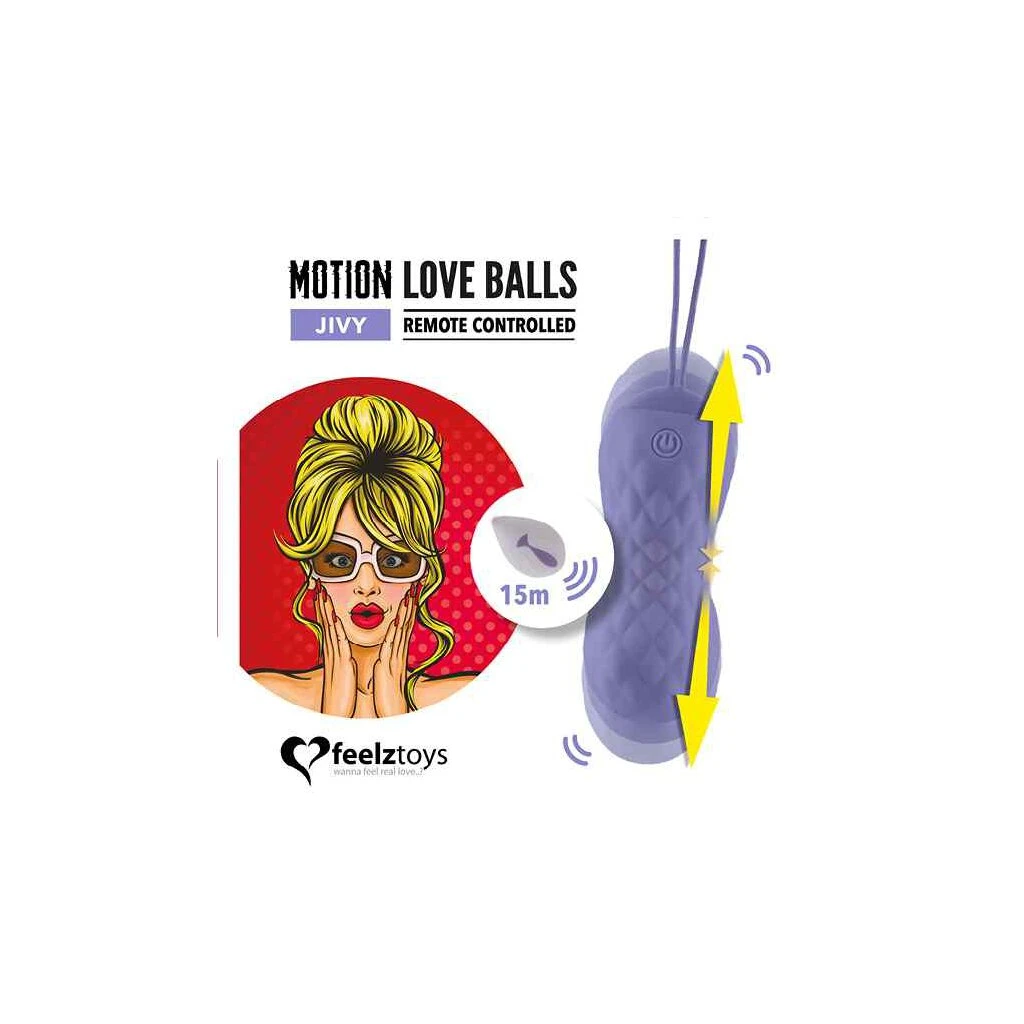 Feelztoys - Remote Controlled Motion Love Balls Jivy 2 Feelztoys - Remote Controlled Motion Love Balls Jivy – Bild 2
