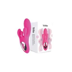 FeelzToys TriVibe G-Spot Vibrator With Clitoral & Labia Stimulation Pink