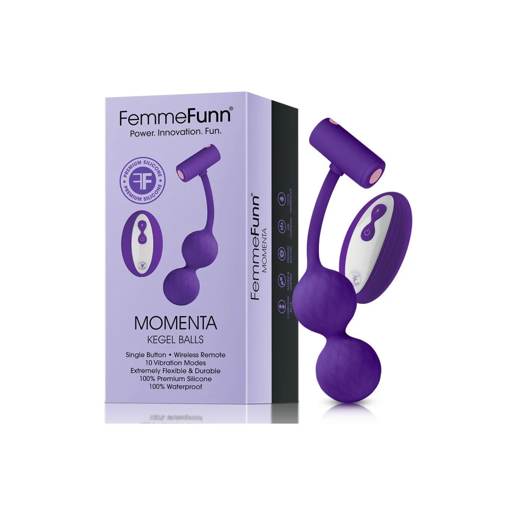 Femmefunn Momenta Kegel Balls Purple 1 Femmefunn Momenta Kegel Balls Purple