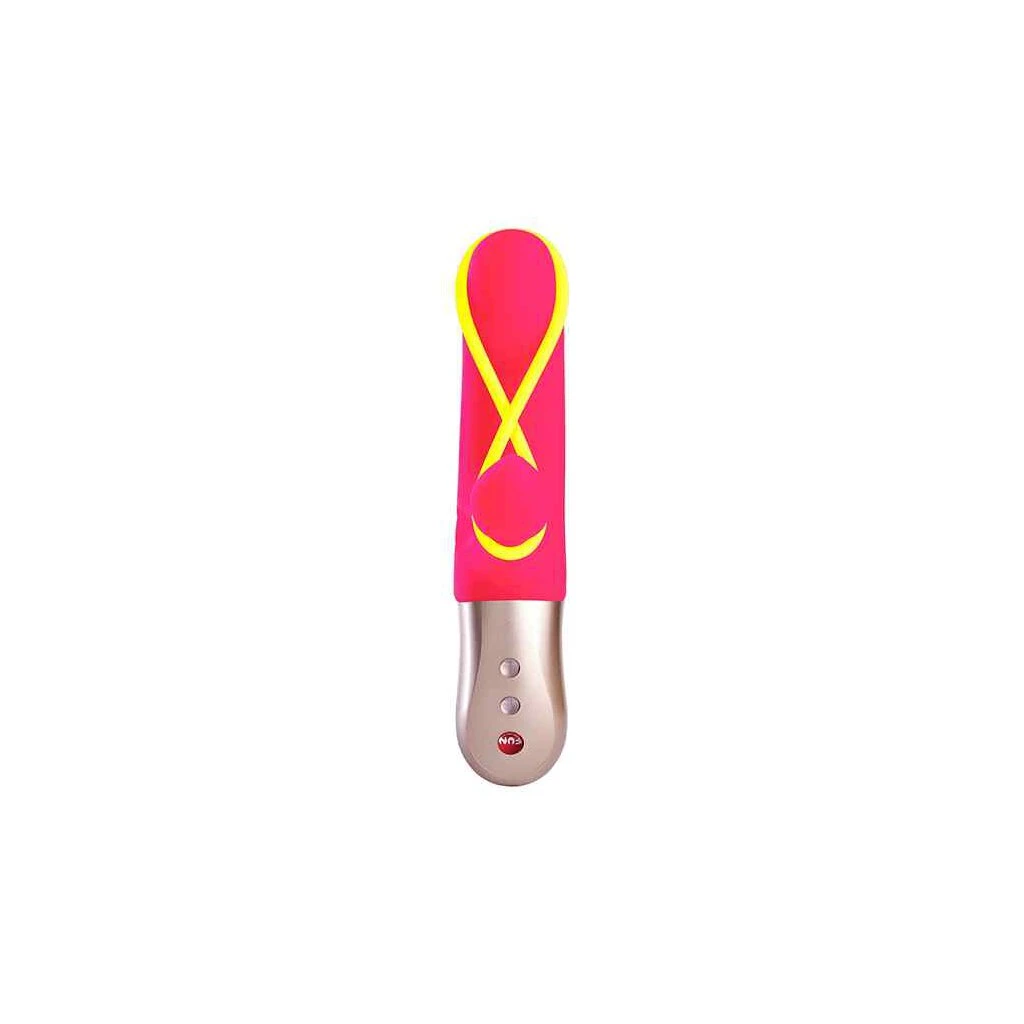 Fun Factory Amorino Mini Vibrator Pink & Neon Yellow 2 Fun Factory Amorino Mini Vibrator Pink & Neon Yellow – Bild 2