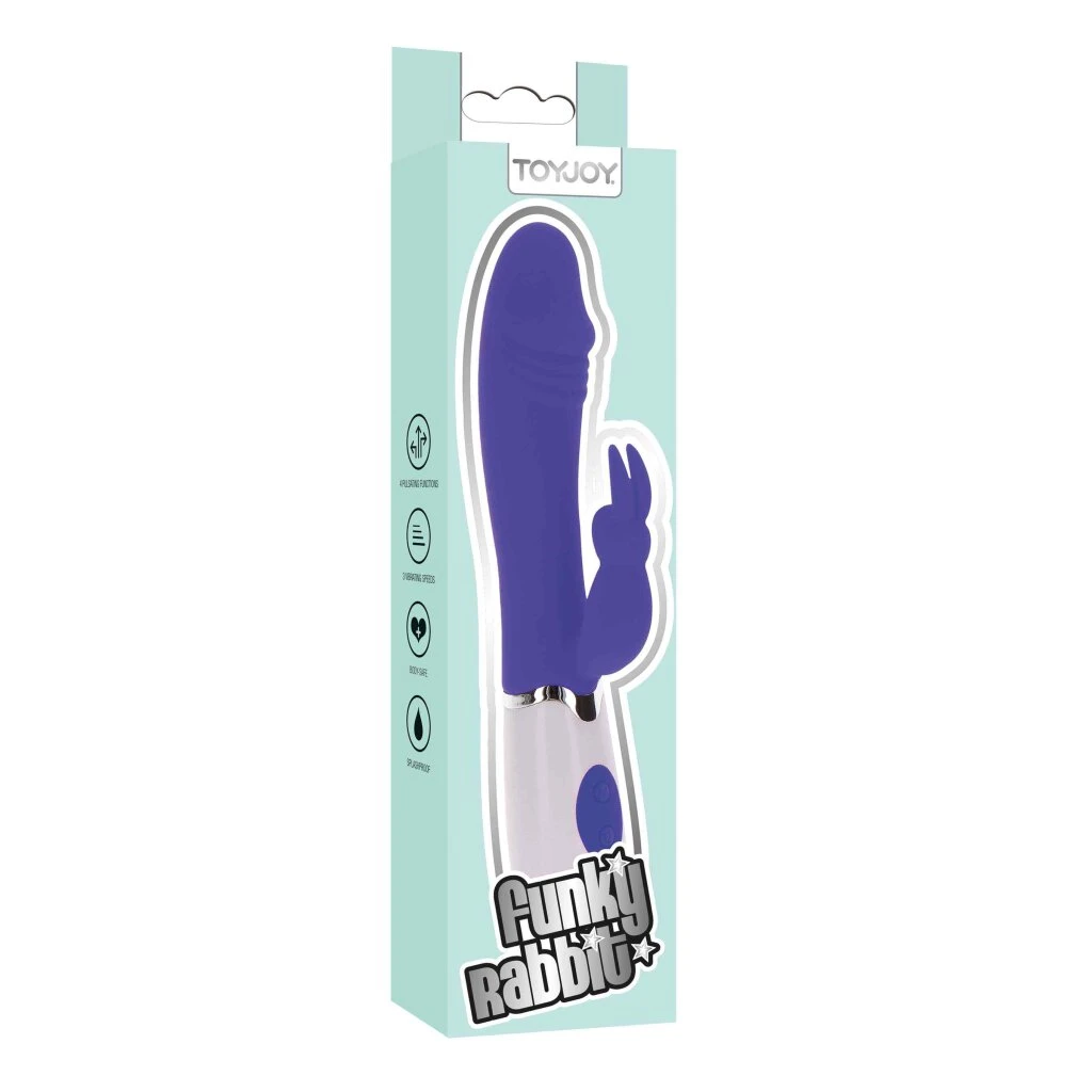 ToyJoy Funky Rabbit Purple 4 ToyJoy Funky Rabbit Purple – Bild 4