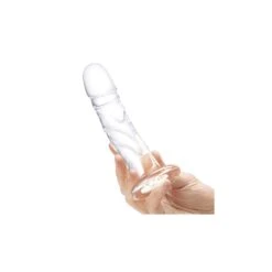 Glas Curved Realistic Glass Dildo With Veins 11 Glas Curved Realistic Glass Dildo With Veins -Sexspielzeug glas curved realistic glass dildo with veins4