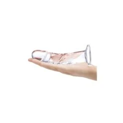 Glas Curved Realistic Glass Dildo With Veins 12 Glas Curved Realistic Glass Dildo With Veins -Sexspielzeug glas curved realistic glass dildo with veins5