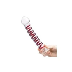 Glas Mr. Swirly Dildo 25,5 Cm -Sexspielzeug glas mr swirly dildo 255 cm4