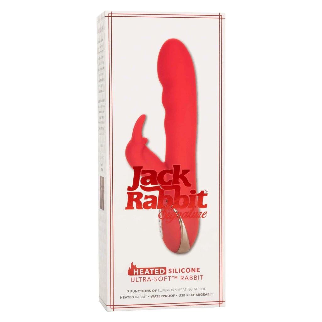 CalExotics Heated Ultra-Soft Rabbit Red 2 CalExotics Heated Ultra-Soft Rabbit Red – Bild 2