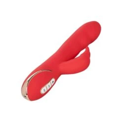CalExotics Heated Ultra-Soft Rabbit Red 7 CalExotics Heated Ultra-Soft Rabbit Red -Sexspielzeug heated ultra soft rabbit red3