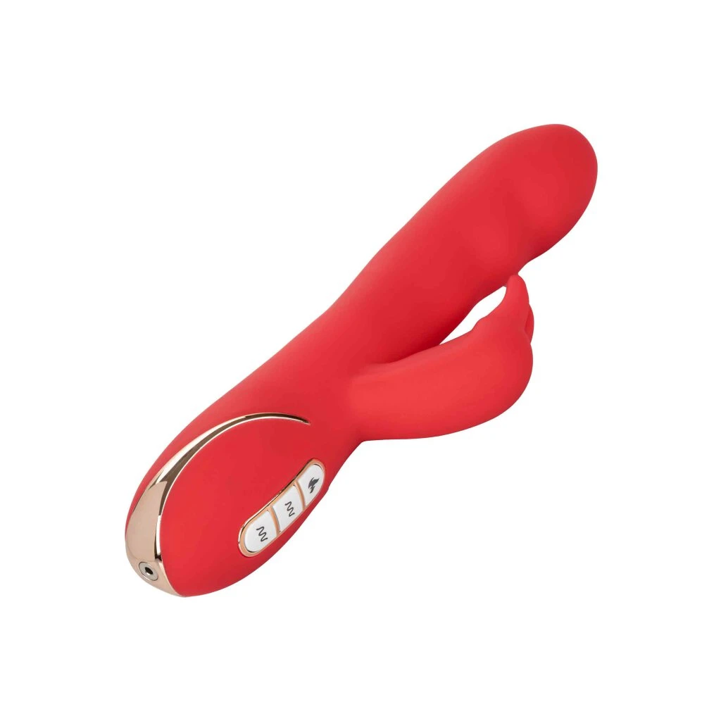 CalExotics Heated Ultra-Soft Rabbit Red 3 CalExotics Heated Ultra-Soft Rabbit Red – Bild 3