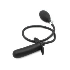 Inflatable Dildo Smooth Black -Sexspielzeug inflatable dildo smooth black6