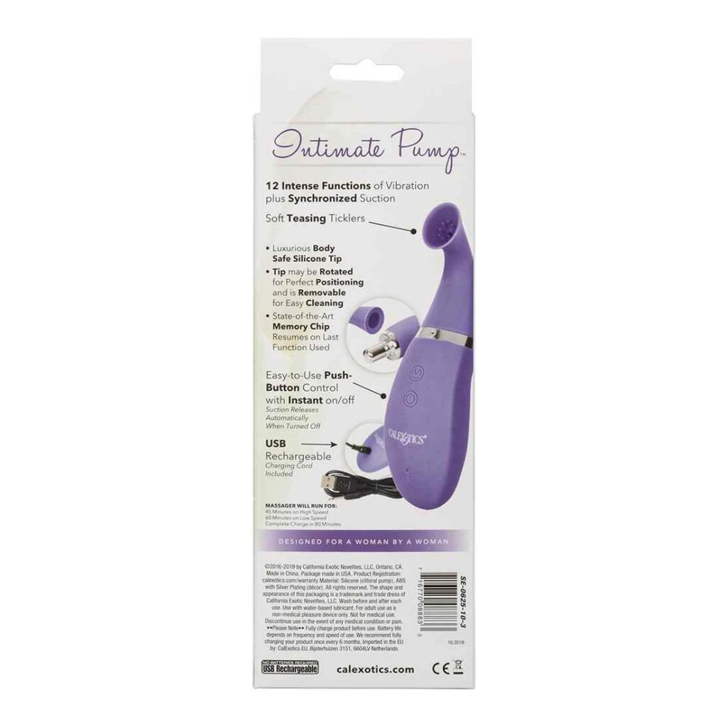 CalExotics Intimate Pump™ Rechargeable Clitoral Pump 4 CalExotics Intimate Pump™ Rechargeable Clitoral Pump – Bild 4